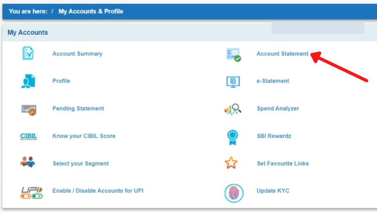 How To Download SBI Account Statement Online 2024 - Dreamtrix Finance